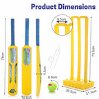 Chanak Big Cricket Kit for Boys & Girls Cricket Set (Bat+Ball+Stump) Aditi Toys Pvt. Ltd.