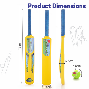 Chanak Big Cricket Kit for Boys & Girls Cricket Set (Bat+Ball) Aditi Toys Pvt. Ltd.