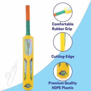 Chanak Big Cricket Kit for Boys & Girls Cricket Set (Bat+Ball) Aditi Toys Pvt. Ltd.