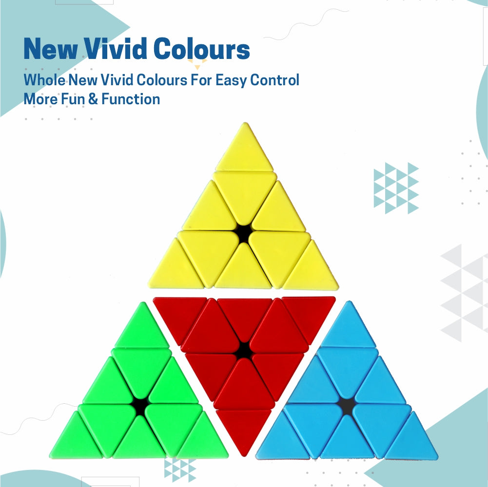 Chanak Pyramid Cube Puzzle Triangle - Packaging - chanak