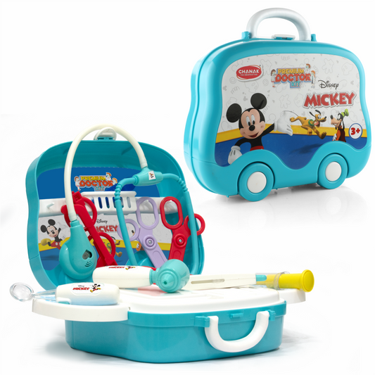 Disney Mickey Mouse Doctor Suitcase Wheel with LED Light Aditi Toys Pvt. Ltd.