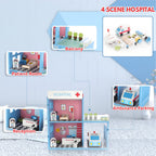 Chanak Wooden Hospital Playset - BIS Approved - chanak