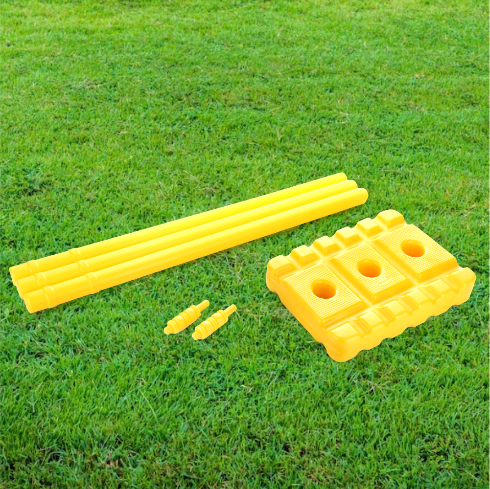 Chanak Big Cricket Stumps / Wicket Set With Bails (Stump) Aditi Toys Pvt. Ltd.