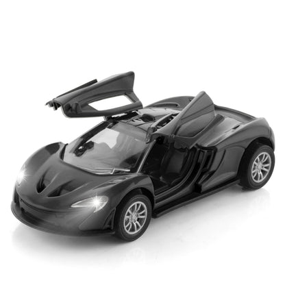 Chanak Premium Metal Die-Cast Sports Racing Car Toy (Black) - chanak