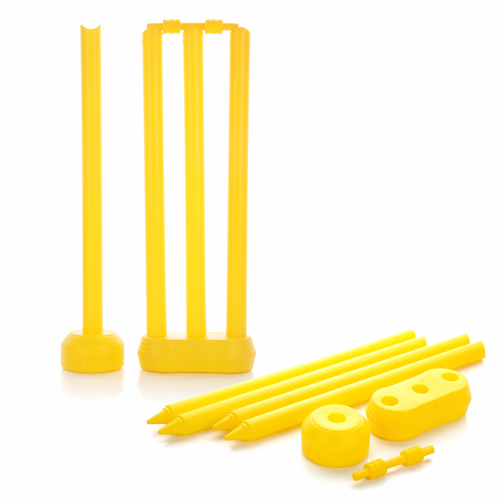 Chanak Small Cricket Stumps Set Wicket Set with Bails for Cricket Lovers (Stump) Aditi Toys Pvt. Ltd.