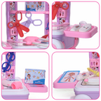 Premium Doctor Set Trolley for Kids with LED Light Instruments (Pink) Aditi Toys Pvt. Ltd.