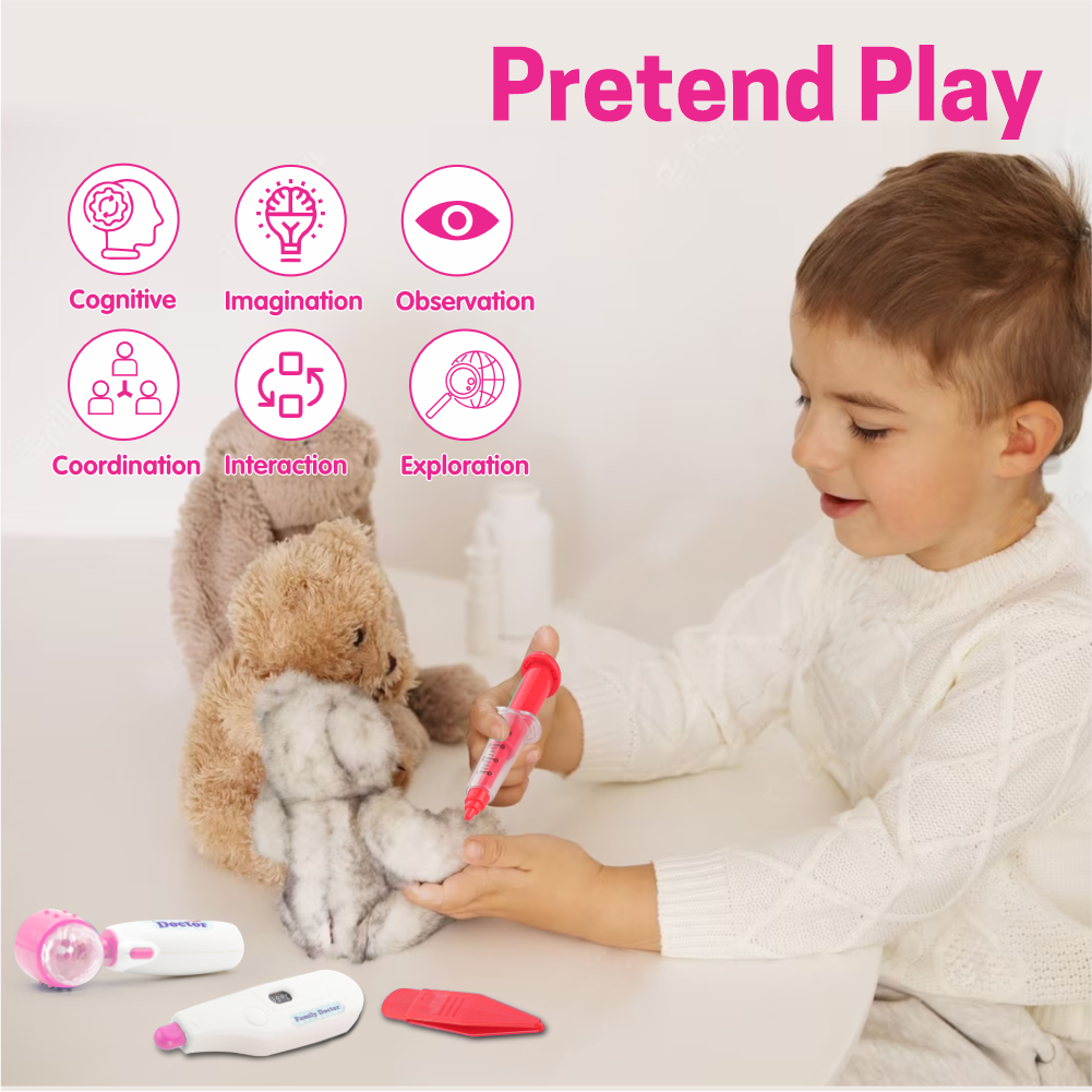 3-in-1 Doctor Set for Kids | Premium Medical Play Kit – chanak