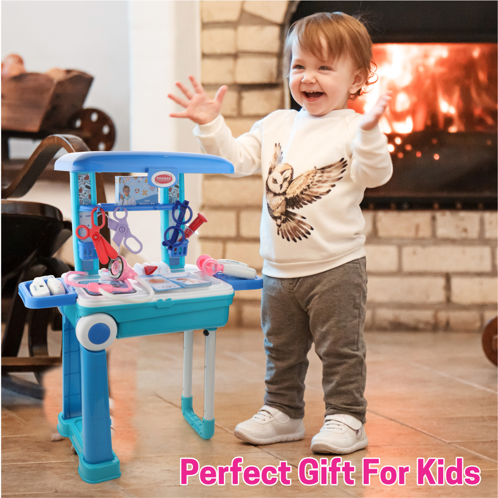 3-in-1 Doctor Set for Kids | Premium Medical Play Kit – chanak