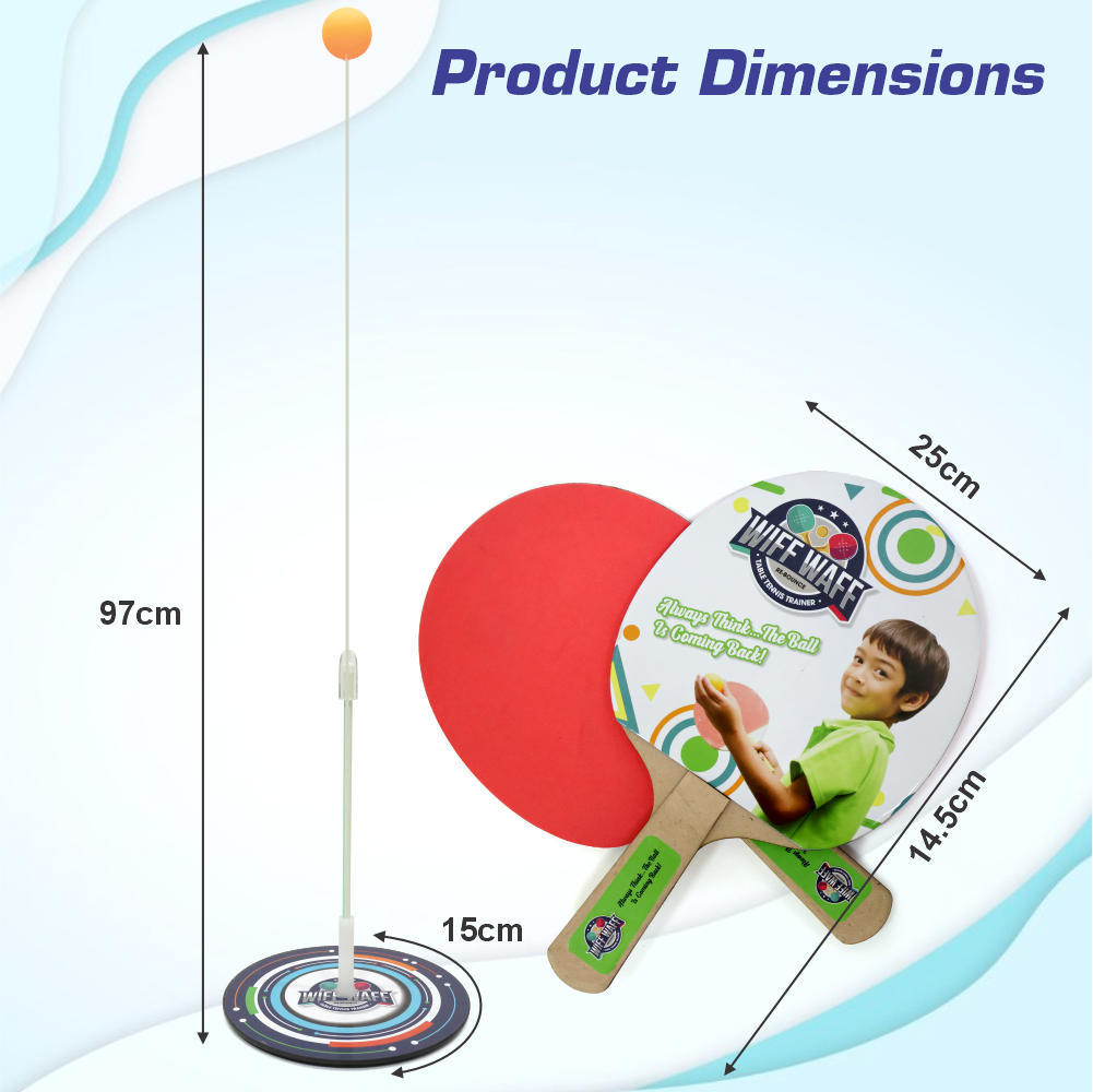 Chanak Solo Ping Pong Trainer – Kids Table Tennis Toy