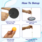 Chanak Solo Ping Pong Trainer – Kids Table Tennis Toy