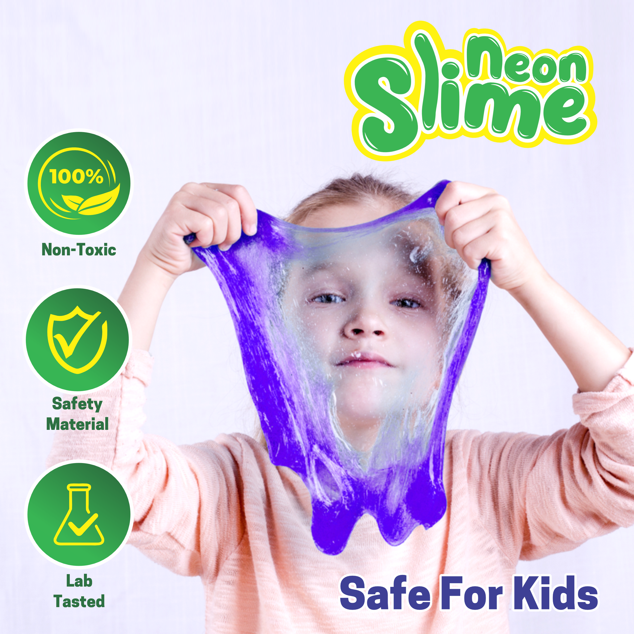 Neon Slime (100ml) Pack of 12