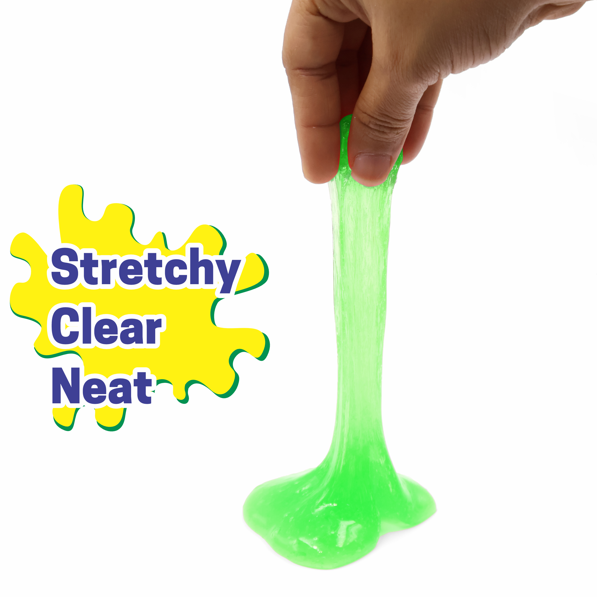 Neon Slime (100ml) Pack of 2 (Green)