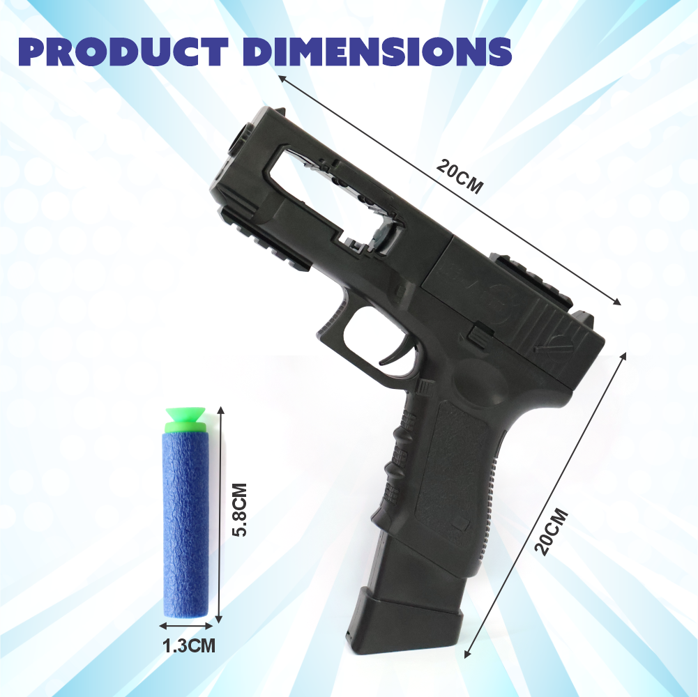 Chanak Black Commando Dart Gun