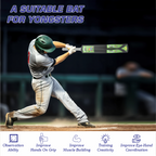 Chanak Big Cricket Turf Bat for Boys & Girls, 34.5 inch 1 Cricket Bat for Indoor & Outdoor Activity, Cricket Bat for Kids & Adults Above 15 Year(Big Turf Bat) chanak