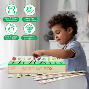 Chanak's Wooden Sorting Box For Kids Aditi Toys Pvt. Ltd.