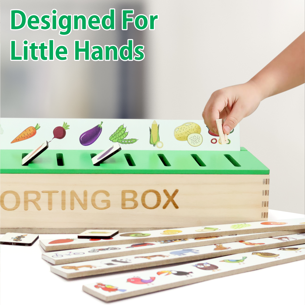 Chanak's Wooden Sorting Box For Kids Aditi Toys Pvt. Ltd.
