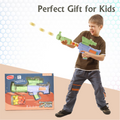 Chanak Space Explorer Pneumatic Gun Include 12 Orange & 12 Yellow Soft Foam Ball, for Indoor Outdoor Use Safe For Boys Girls, Above 5+ Age, BIS Approved. (Green) chanak