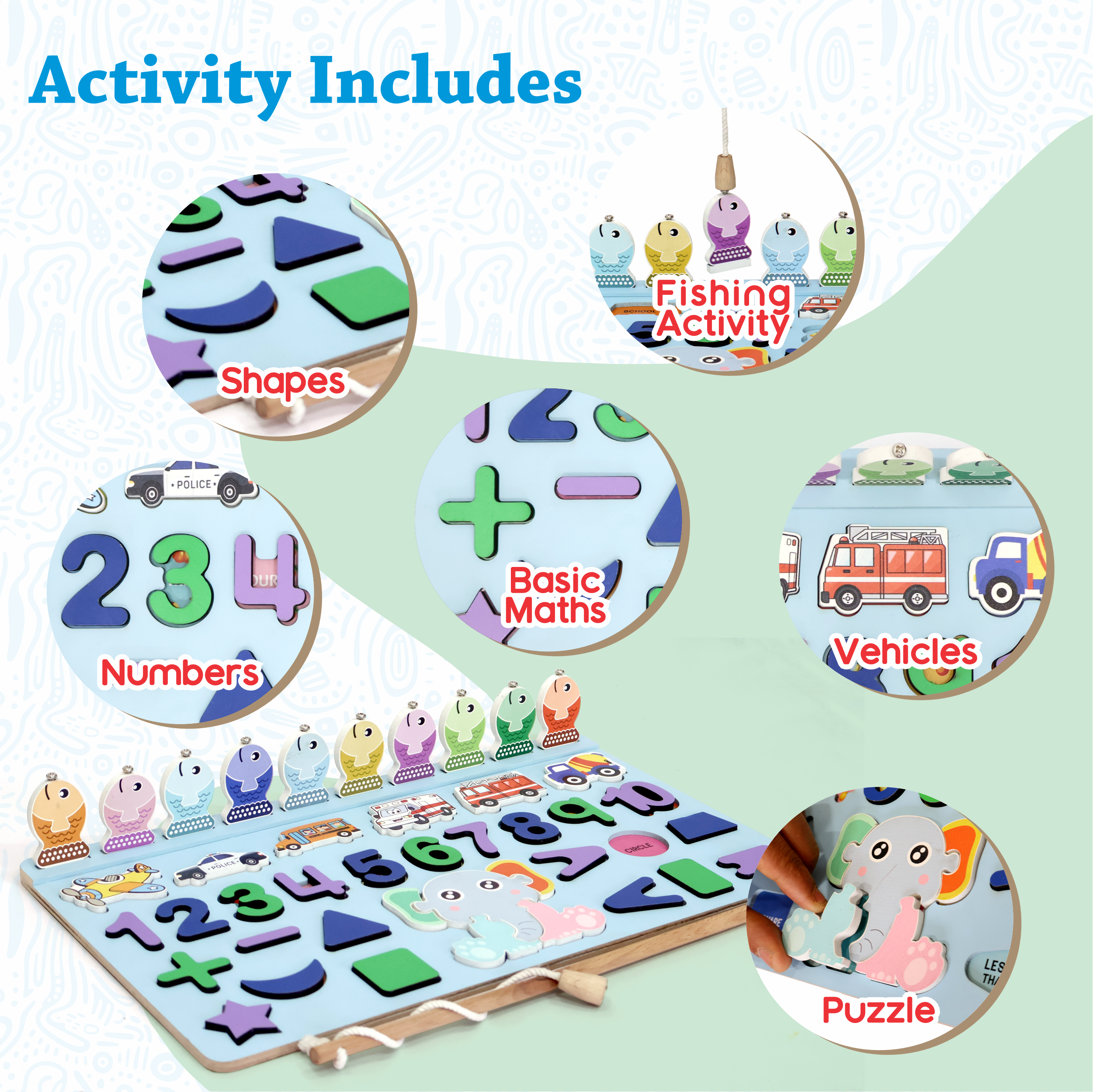 Chanak 5-in-1 Fishing Puzzle