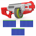 Street Viper Big Blaster Motorized Dart Gun Toy Includes 30 Soft Foam Bullet Darts, 60-Foot Firing Range, Rechargeable Electric Battery Design for Boys Girls, Above 5+ Age(Black-Orange) Aditi Toys Pvt. Ltd.