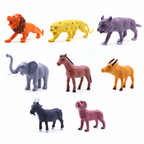 Chanak 8-Pc Toy Animal Set