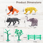 Chanak 15-Pc Wild Animal Set