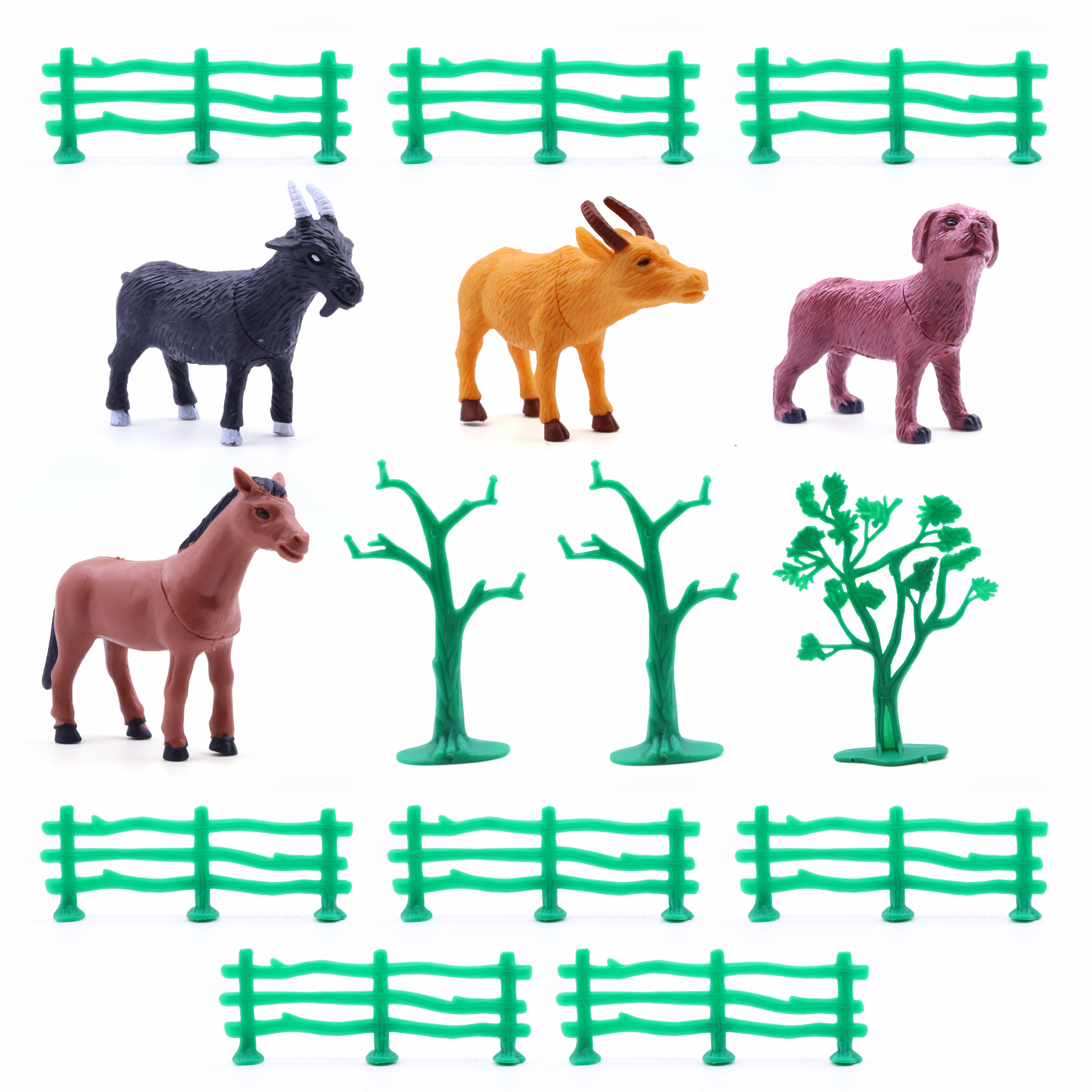 Chanak 15-Pc Farm Animal Set