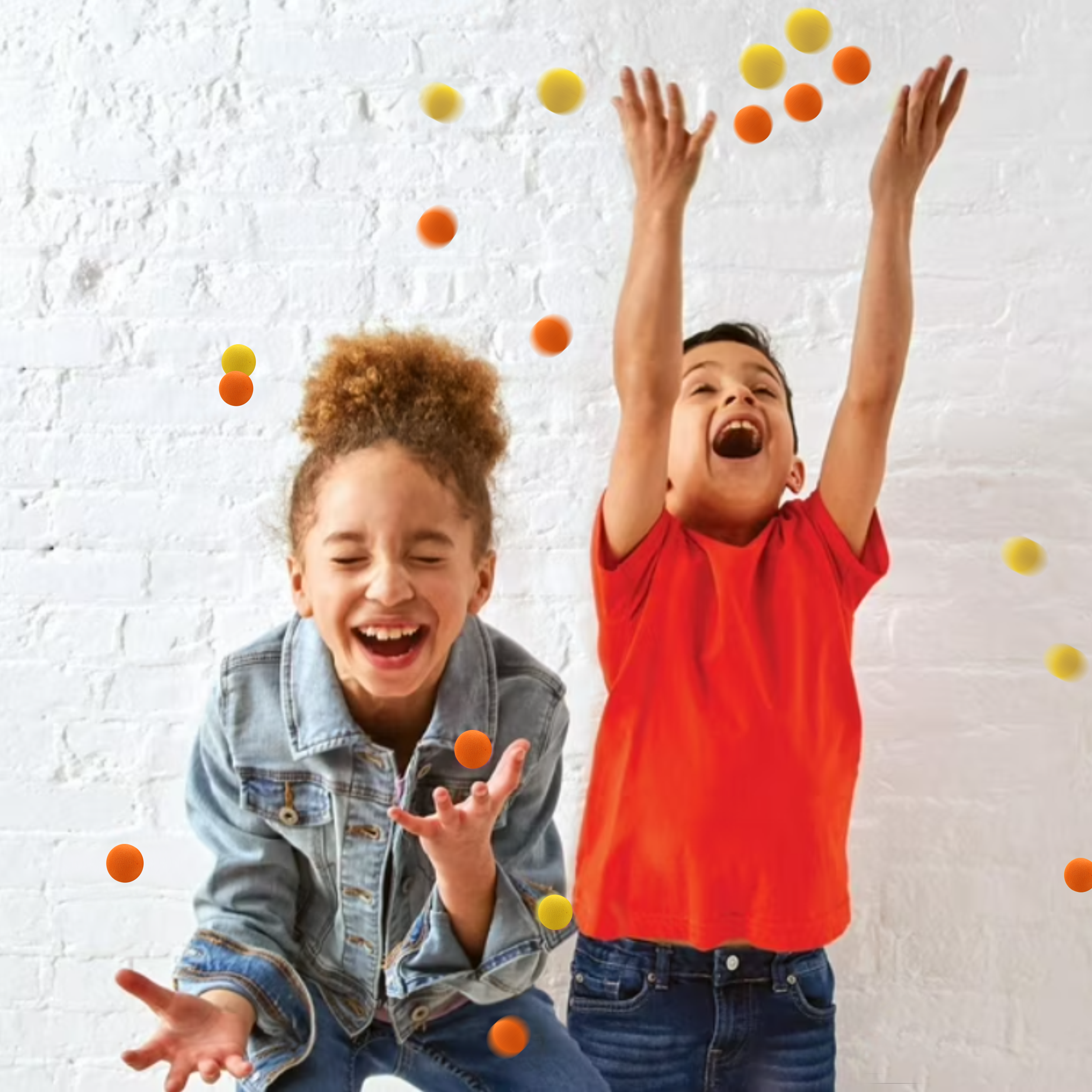 Chanak 24 Pcs Soft Foam Ball For Pneumatic Space Explorer Gun & Regular Fun Sports & Outdoor Play For Kids Age Above 3+ Years