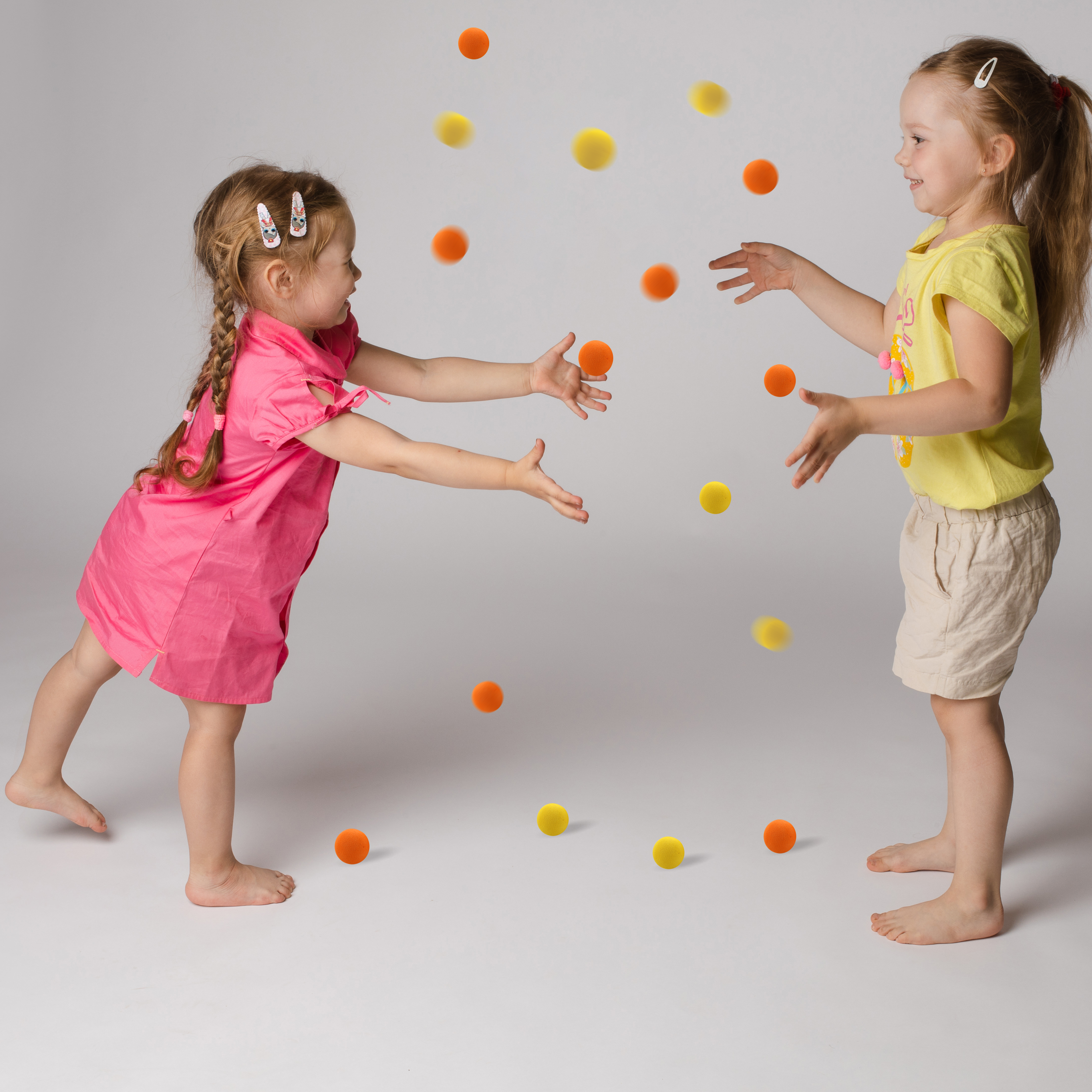 Chanak 24 Pcs Soft Foam Ball For Pneumatic Space Explorer Gun & Regular Fun Sports & Outdoor Play For Kids Age Above 3+ Years