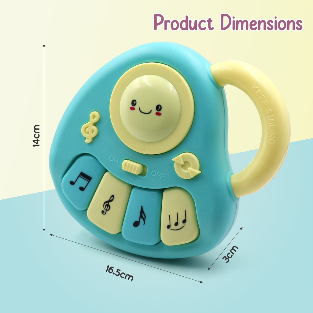 Chanak Baby Piano - Blue/Yellow