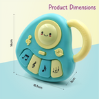 Chanak Baby Piano - Blue/Yellow