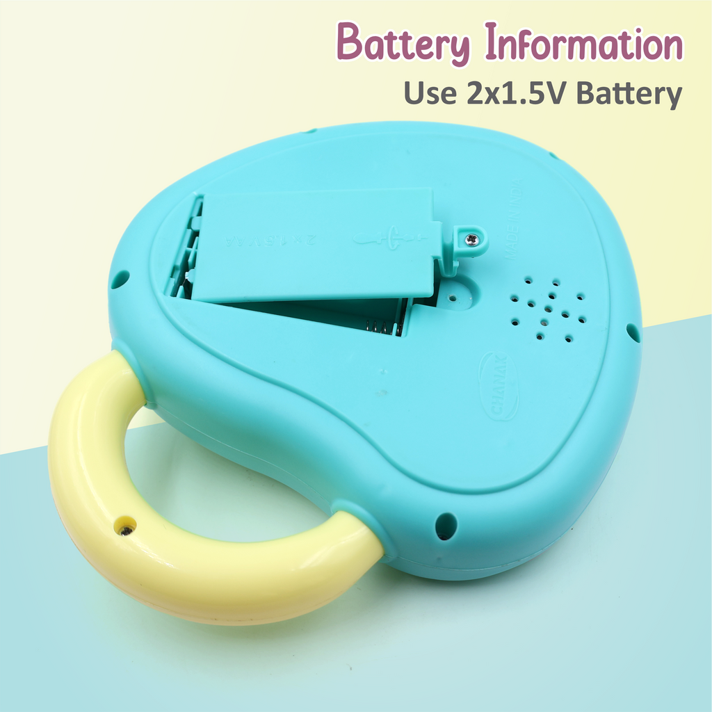 Chanak Baby Piano - Blue/Yellow