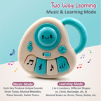 Chanak Baby Piano - White/Blue