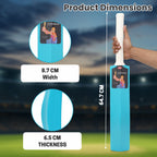 Poweredge Small Cricket Turf Bat (Blue) chanak