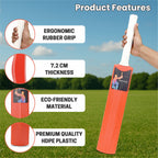 Pro Poweredge Big Cricket Turf Bat (Orange) chanak