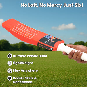 Pro Poweredge Big Cricket Turf Bat (Orange) chanak