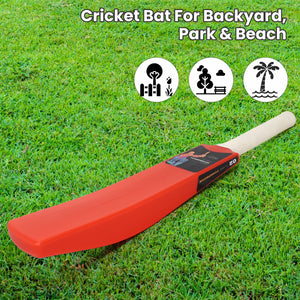Pro Poweredge Big Cricket Turf Bat (Orange) chanak