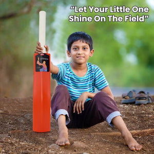 Pro Poweredge Big Cricket Turf Bat (Orange) chanak