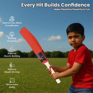 Pro Poweredge Big Cricket Turf Bat (Orange) chanak