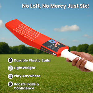 Pro Poweredge Big Cricket Turf Bat (Red) chanak
