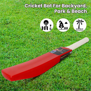 Pro Poweredge Big Cricket Turf Bat (Red) chanak