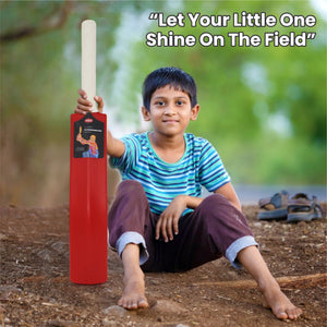 Pro Poweredge Big Cricket Turf Bat (Red) chanak