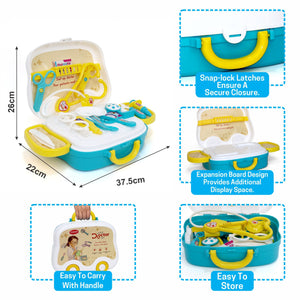 Little Doctor Set Premium (Blue_White) chanak