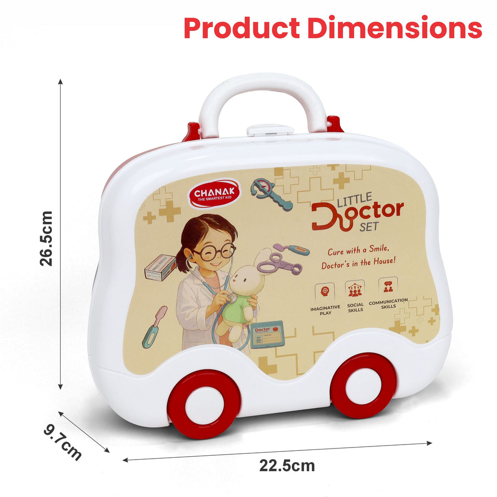 Little Doctor Set Premium (Red_White) chanak