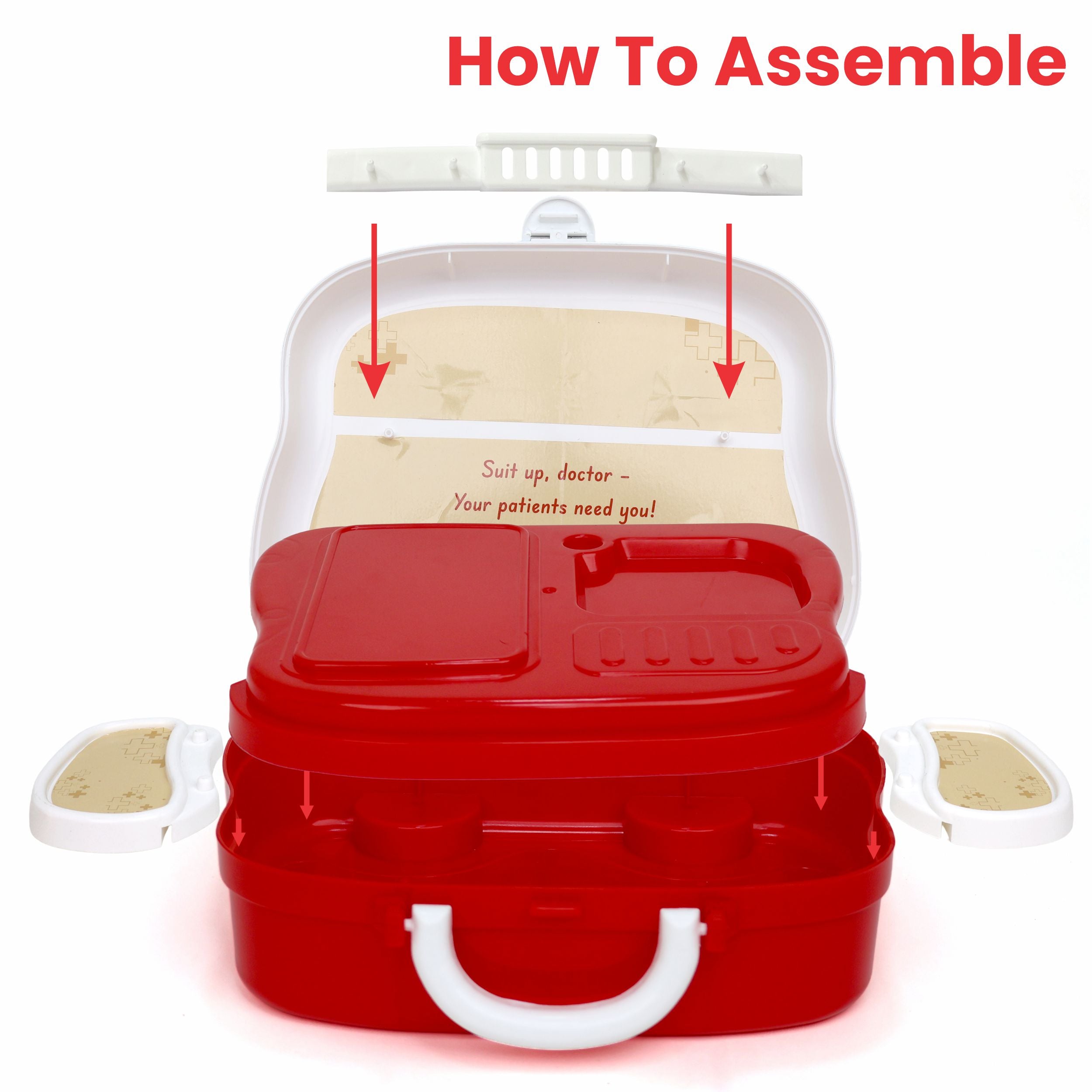 Little Doctor Set Premium (Red_White) chanak