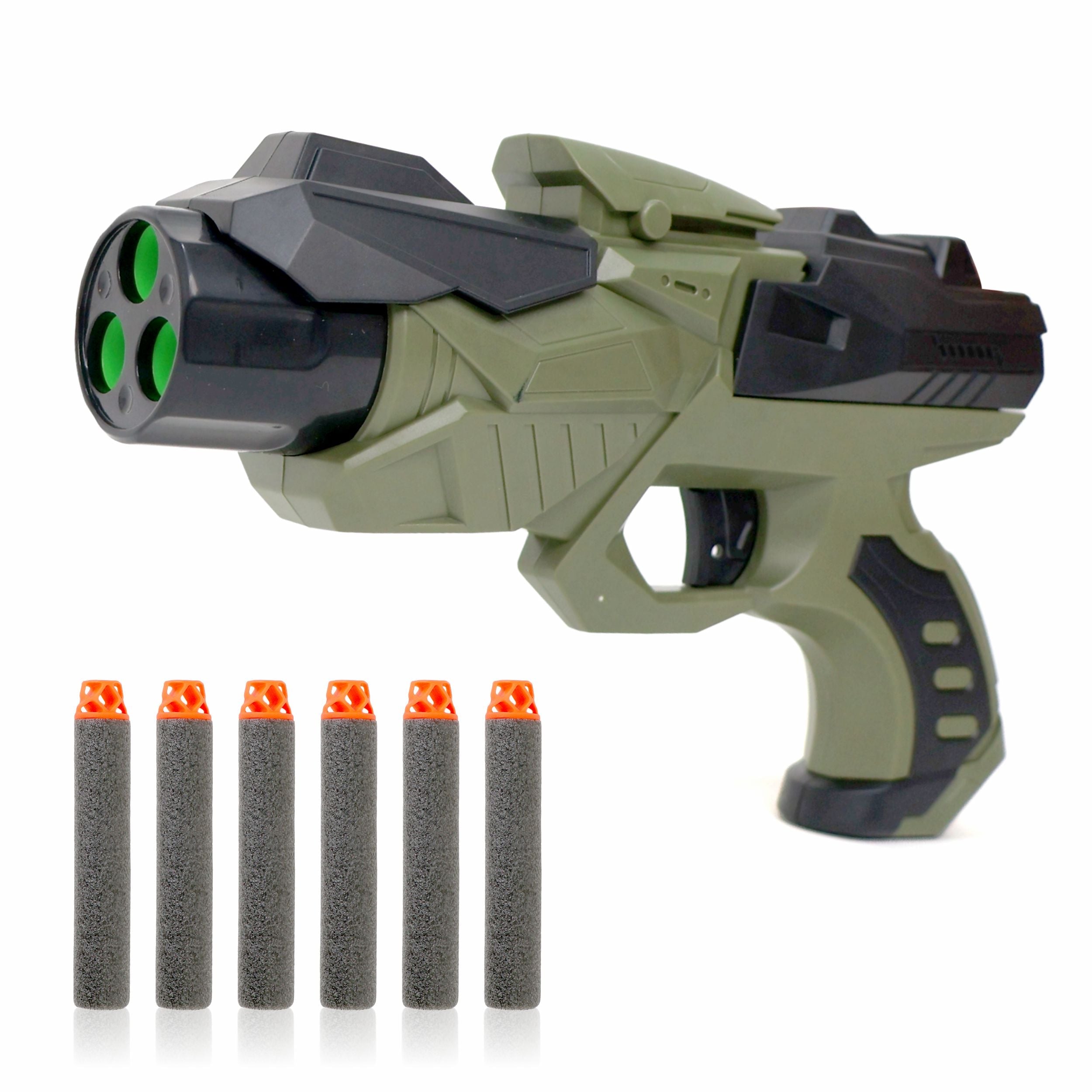 Chanak Nitro Ranger Gun, Pullback Shot Gun With Soft Bullet, Pretend Play Gun For 3+ Kids Aditi Toys Pvt. Ltd.