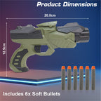Chanak Nitro Ranger Gun, Pullback Shot Gun With Soft Bullet, Pretend Play Gun For 3+ Kids Aditi Toys Pvt. Ltd.