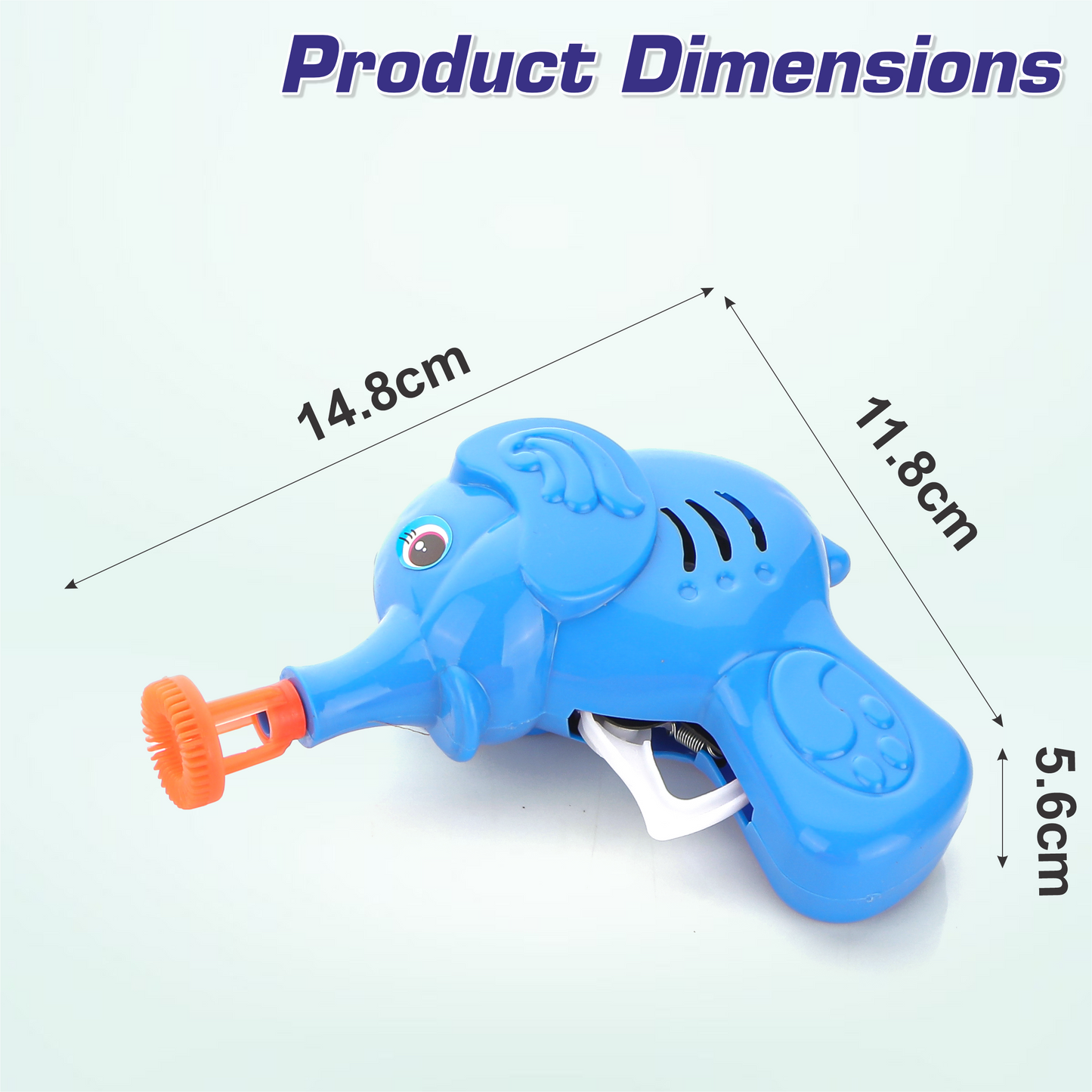 Chanak's Elephant Bubble Blower Toy (Blue) 🐘 chanak
