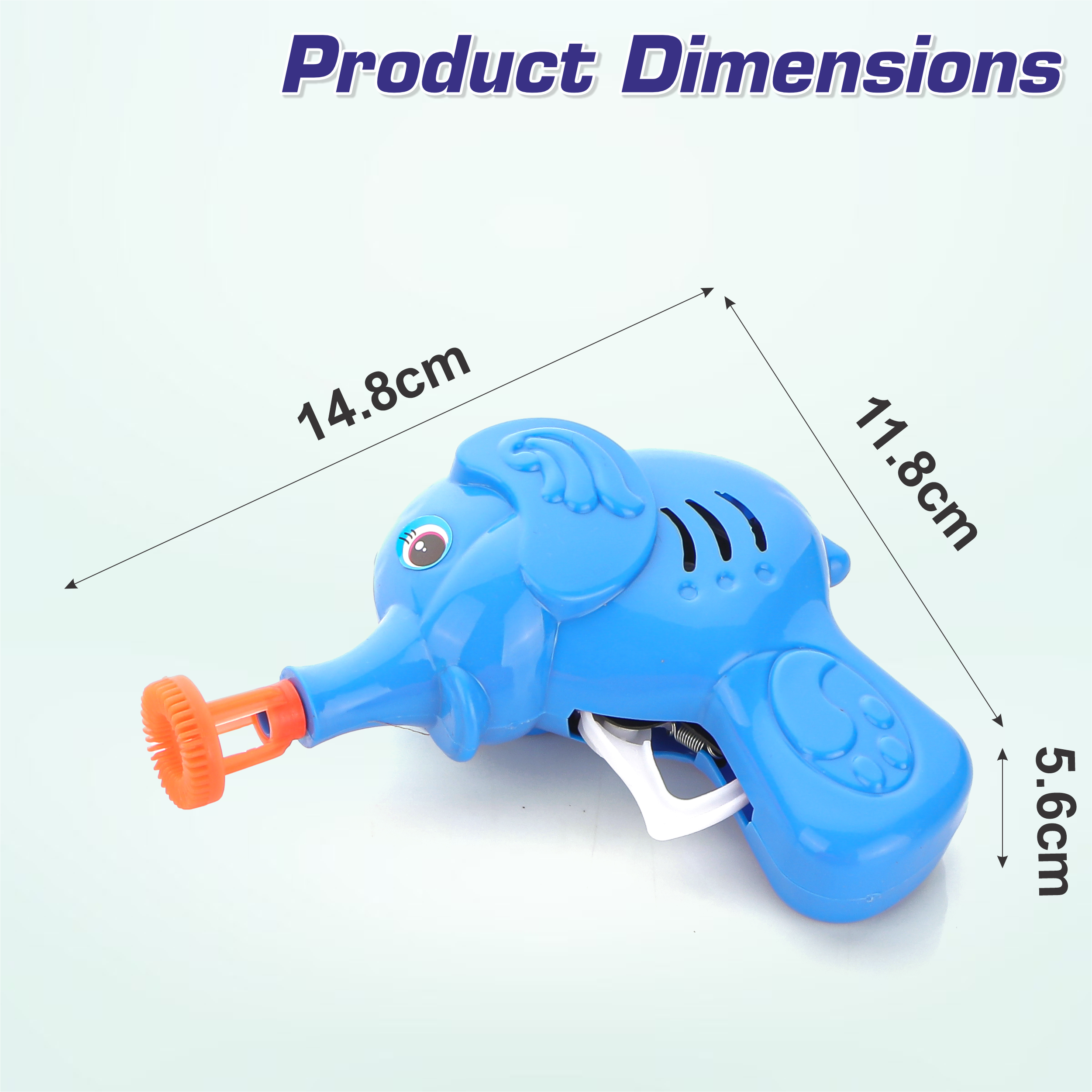 Chanak's Elephant Bubble Blower Toy (Blue) 🐘 Aditi Toys Pvt. Ltd.