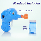 Chanak's Elephant Bubble Blower Toy (Blue) 🐘 Aditi Toys Pvt. Ltd.
