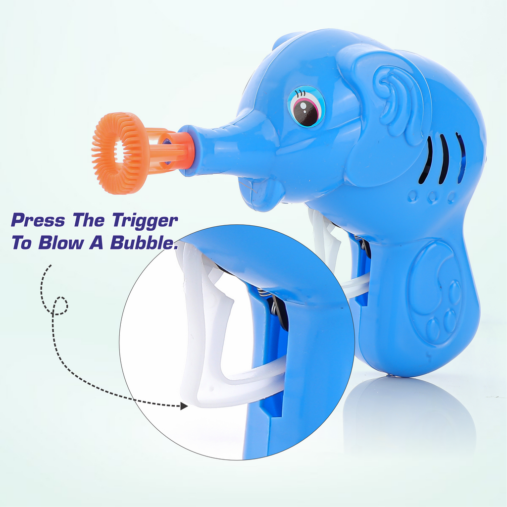 Chanak's Elephant Bubble Blower Toy (Blue) 🐘 Aditi Toys Pvt. Ltd.